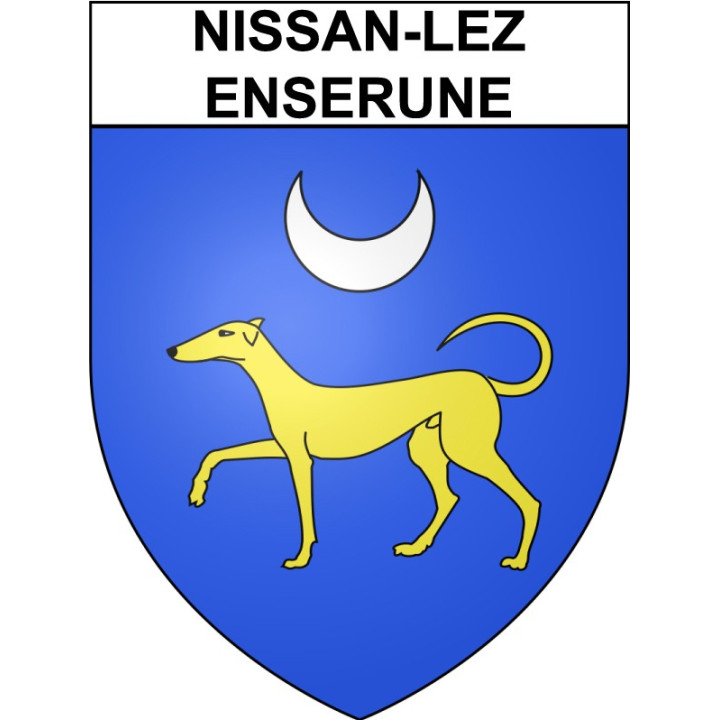 Stickers coat of arms Bazas adhesive sticker