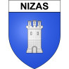 Bazas Sticker wappen, gelsenkirchen, augsburg, klebender aufkleber