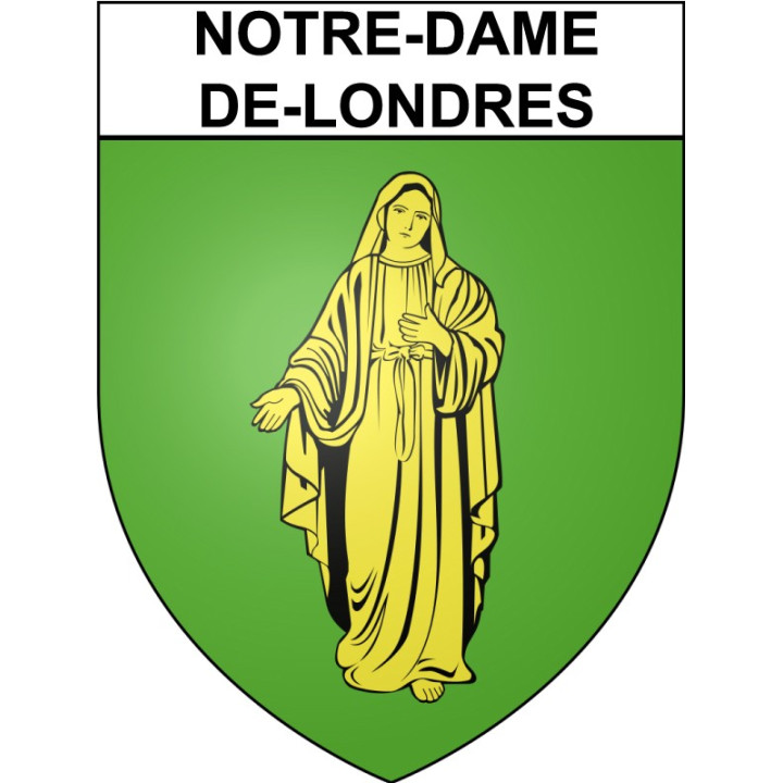 Stickers coat of arms Bazas adhesive sticker