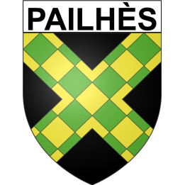 Stickers coat of arms Bazas adhesive sticker