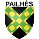 Pailhès 34 ville Stickers blason autocollant adhésif
