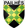 Pailhès 34 ville Stickers blason autocollant adhésif