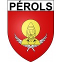 Pérols 34 ville Stickers blason autocollant adhésif