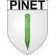 Pinet 34 ville Stickers blason autocollant adhésif