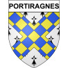 Bazas Sticker wappen, gelsenkirchen, augsburg, klebender aufkleber