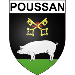 Bazas Sticker wappen, gelsenkirchen, augsburg, klebender aufkleber