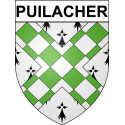 Stickers coat of arms Bazas adhesive sticker