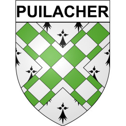 Stickers coat of arms Bazas adhesive sticker