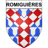 Stickers coat of arms Bazas adhesive sticker