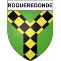Roqueredonde 34 ville Stickers blason autocollant adhésif