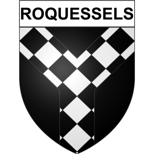 Stickers coat of arms Bazas adhesive sticker