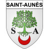 Bazas Sticker wappen, gelsenkirchen, augsburg, klebender aufkleber