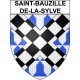 Saint-Bauzille-de-la-Sylve 34 ville Stickers blason autocollant adhésif