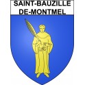 Saint-Bauzille-de-Montmel 34 ville Stickers blason autocollant adhésif