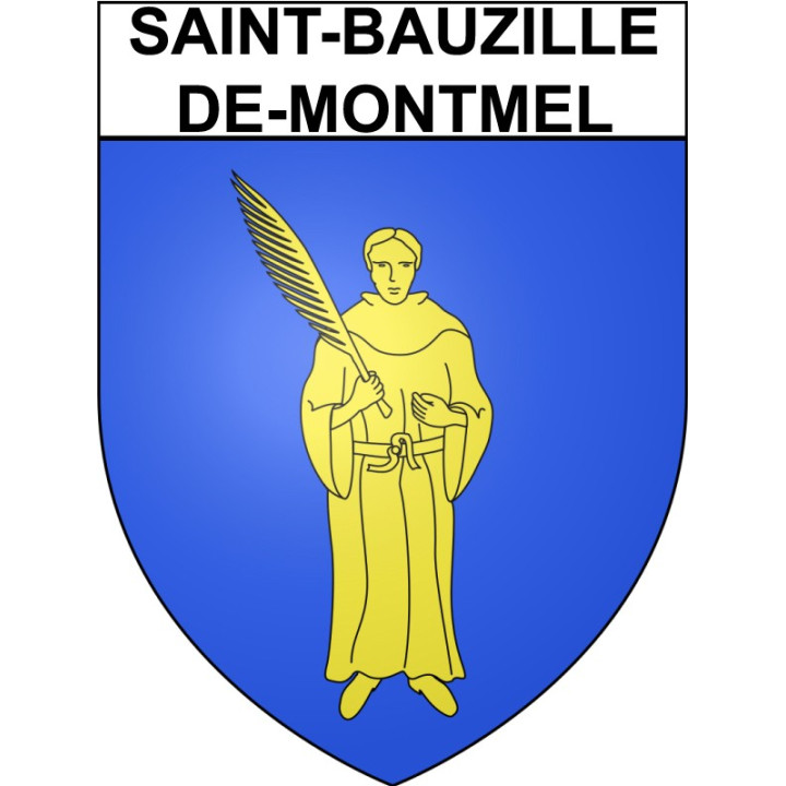 Stickers coat of arms Bazas adhesive sticker