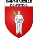 Saint-Bauzille-de-Putois 34 ville Stickers blason autocollant adhésif