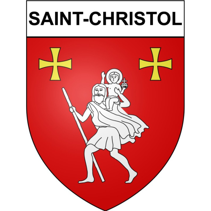 Stickers coat of arms Bazas adhesive sticker