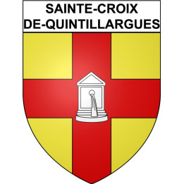 Stickers coat of arms Bazas adhesive sticker