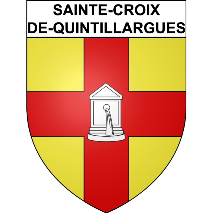 Stickers coat of arms Bazas adhesive sticker