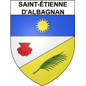 Stickers coat of arms Bazas adhesive sticker