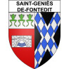 Bazas Sticker wappen, gelsenkirchen, augsburg, klebender aufkleber