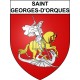 Saint-Georges-d'Orques 34 ville Stickers blason autocollant adhésif