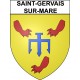 Saint-Gervais-sur-Mare 34 ville Stickers blason autocollant adhésif