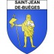 Saint-Jean-de-Buèges 34 ville Stickers blason autocollant adhésif