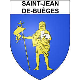 Stickers coat of arms Bazas adhesive sticker