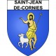 Stickers coat of arms Bazas adhesive sticker