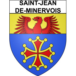 Stickers coat of arms Bazas adhesive sticker