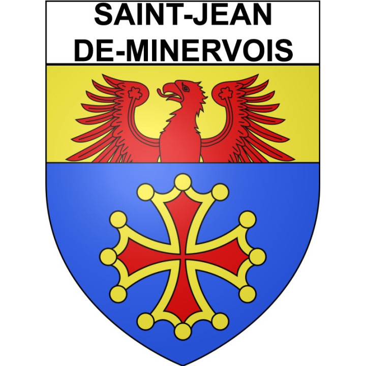 Stickers coat of arms Bazas adhesive sticker