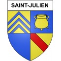 Saint-Julien 34 ville Stickers blason autocollant adhésif
