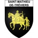 Saint-Mathieu-de-Tréviers 34 ville Stickers blason autocollant adhésif
