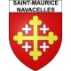 Saint-Maurice-Navacelles 34 ville Stickers blason autocollant adhésif