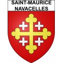 Stickers coat of arms Bazas adhesive sticker