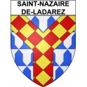 Saint-Nazaire-de-Ladarez 34 ville Stickers blason autocollant adhésif