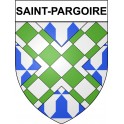 Saint-Pargoire 34 ville Stickers blason autocollant adhésif