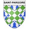 Stickers coat of arms Bazas adhesive sticker