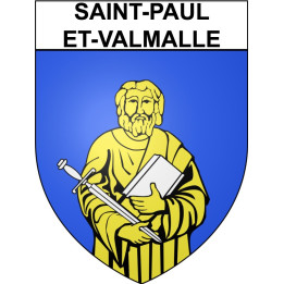 Stickers coat of arms Bazas adhesive sticker