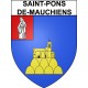 Saint-Pons-de-Mauchiens 34 ville Stickers blason autocollant adhésif