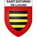 Saint-Saturnin-de-Lucian 34 ville Stickers blason autocollant adhésif