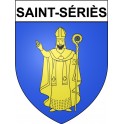 Saint-Sériès 34 ville Stickers blason autocollant adhésif