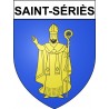 Stickers coat of arms Bazas adhesive sticker