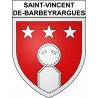 Saint-Vincent-de-Barbeyrargues 34 ville Stickers blason autocollant adhésif