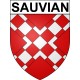 Sauvian 34 ville Stickers blason autocollant adhésif