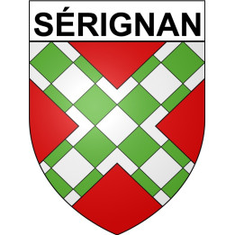 Stickers coat of arms Bazas adhesive sticker