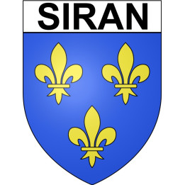 Stickers coat of arms Bazas adhesive sticker