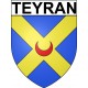 Teyran 34 ville Stickers blason autocollant adhésif