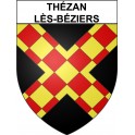 Stickers coat of arms Bazas adhesive sticker